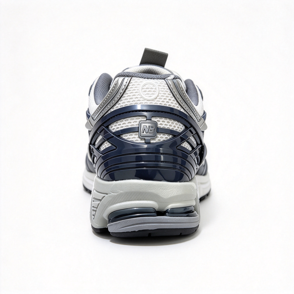 New Balance 1906A Silver Grey & Navy Blue Sneakers | Retro Y2K Dad Shoes | ABZORB + N-ERGY Cushioning | Unisex | Breathable Mesh & Synthetic Leather | Lightweight & Stable