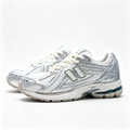 New Balance 1906R White Silver Green Sneakers – Unisex Mesh Retro Running Shoes with N-ERGY Cushioning