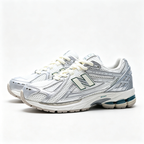 New Balance 1906R White Silver Green Sneakers – Unisex Mesh Retro Running Shoes with N-ERGY Cushioning