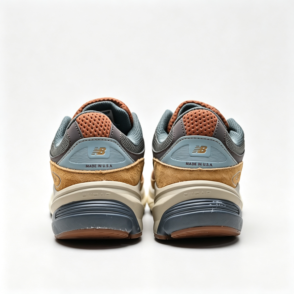 New Balance 990v6 'Brown Earth' | Suede & Mesh Upper + FuelCell Cushioning + Made in USA, Premium Unisex Lifestyle Sneakers, Retro Runner & Outdoor Style Dad Shoes