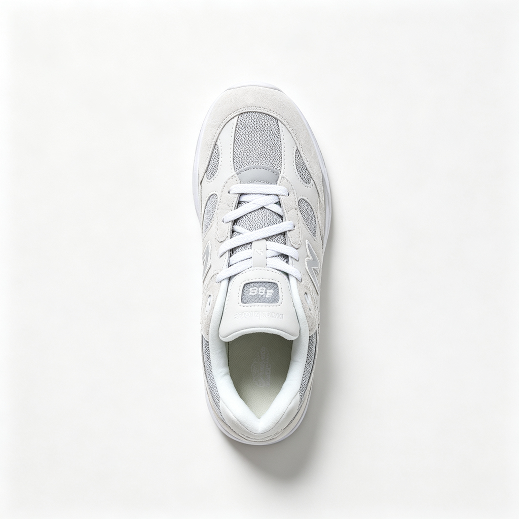 New Balance 992 'White Lilac' | Premium Suede & Mesh + ABZORB Cushioning + Made in USA, Unisex Lifestyle Sneakers, Retro Runner & Pastel Dad Shoes for Women & Men