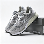 New Balance 992 'Classic Grey' | Premium Suede & Mesh + ABZORB Cushioning + Made in USA, Unisex Lifestyle Sneakers, Iconic Retro Runner & Steve Jobs Style Dad Shoes